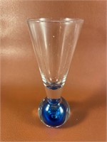 Drink Glass Blue Base