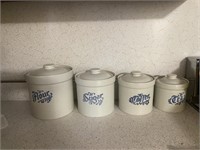 Pfaltzgraff Canisters