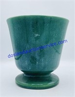 Green Ceramic Planter - No Markings (8”)