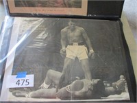 Vintage print-Muhammed Ali vs Liston