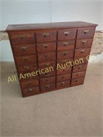 ANTIQUE 28 DRAWER APOTHECARY CABINET