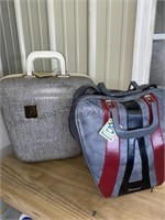 Vintage bowling balls with bags, shoes and more