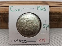 1965 50 CENT COIN