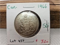 1966 50 CENT COIN