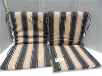 2 Lawn chair cushions