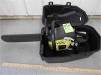 Ryobi RY3714 chainsaw with case; new per seller