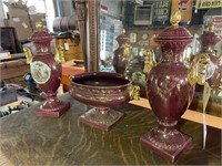 (2) Urns and (1) compote