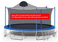 14ft Trampoline +Ladder - NO Nuts and Bolts