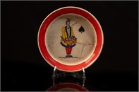 c. 1960s Jack of Spades Trinket Dish by Wade