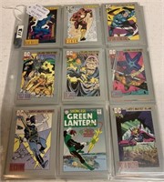 45- DC Comic cards  1991 Impel
