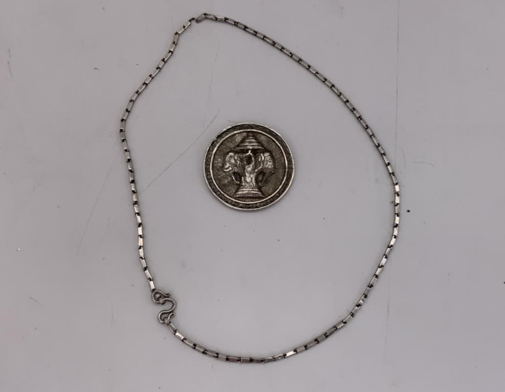 COIN AND NECKLACE