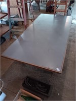 Early wood table 21" x 36" x 72"