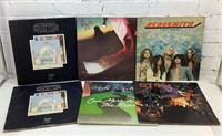 Lot of Classic Rock LPs Records Zeppelin