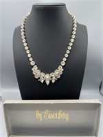 Vintage Eisenberg ice rhinestone necklace