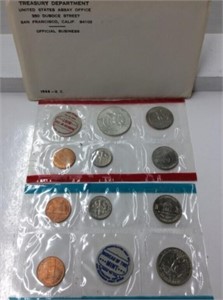 1968 U S A P & D Mint Set In Original Packaging