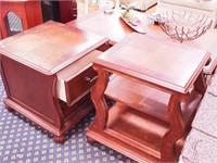 Three matching tables: coffee table with