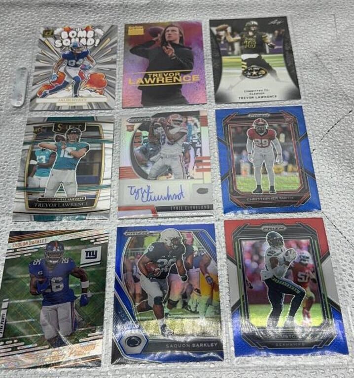 Top NFL cards - autographed card
