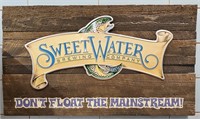 SWEETWATER BREWING COMPANY ADVERTISING SIGN