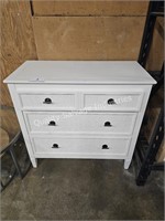 white 3-drawer dresser