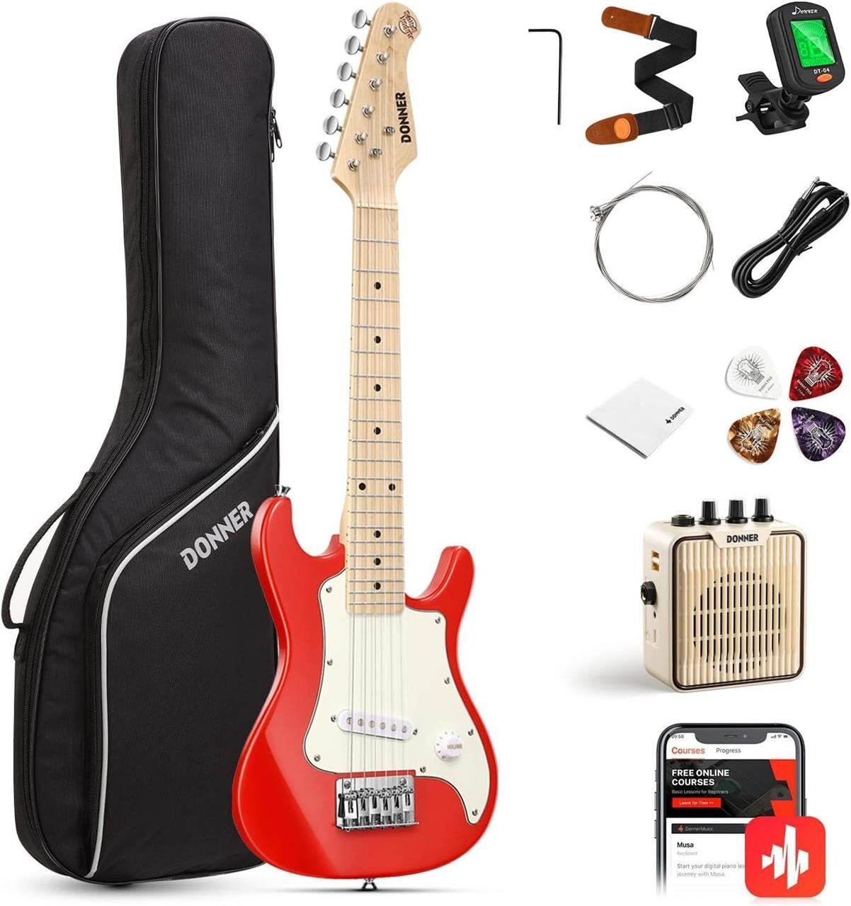 30 Inch Electric Guitar Kid Beginner Kit