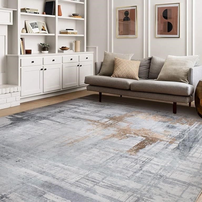 $150 Calore Rugs Mordern Soft Abstract Distressed