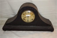 Antique camelback mantel clock