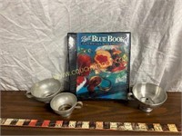 Blue Ball canning book & aluminum canning funnels