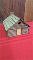 REPLICA OF A WOOD CABIN ( MADE OUT OF WOOD)