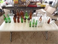 Various Glass Bottles-Jugs