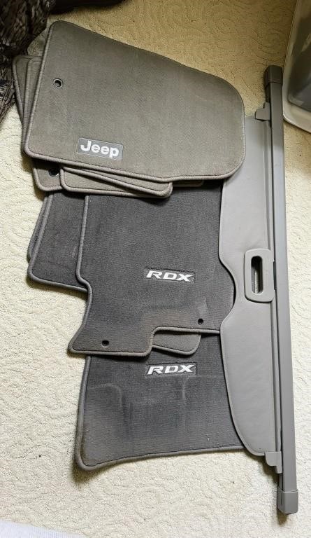 Floormats, Jeep & Acura RDX