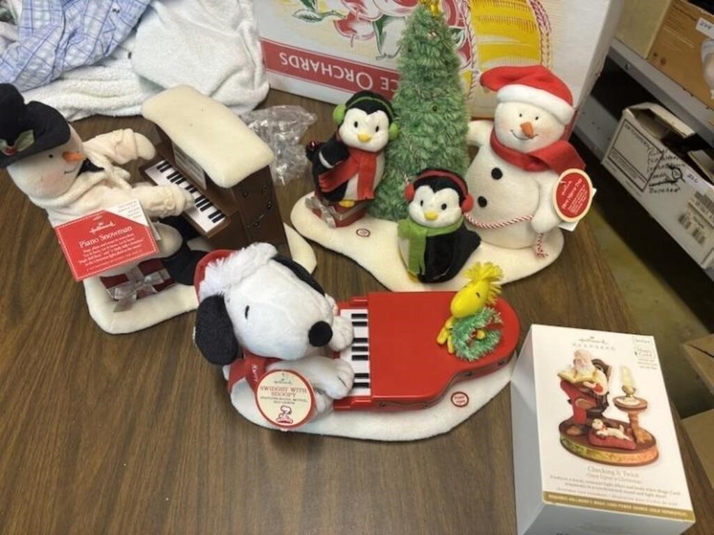 Hallmark Christmas Stuffed Animals & Ornament