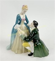 ROYAL DOULTON FIGURINE - THE SUITOR  HN2132
