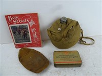 Lot of Vintage Boy Scouts of America Items -