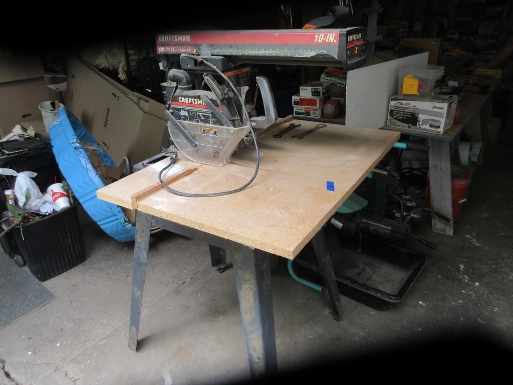 Craftsman 10" Contractor Radial Arm Saw
