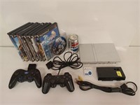 console, 9 jeux et accessoires PS2