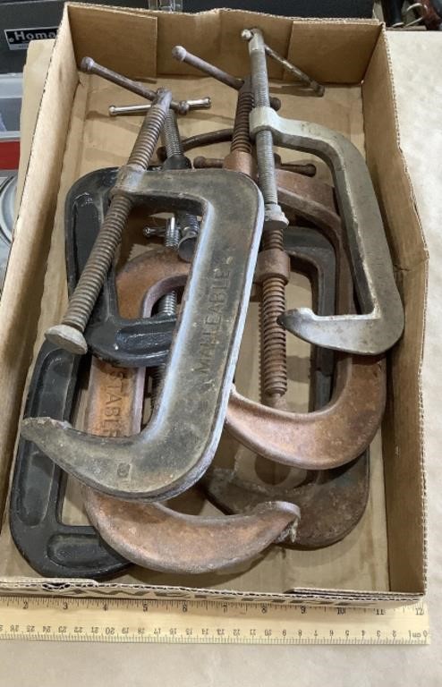 Lot of C clamps