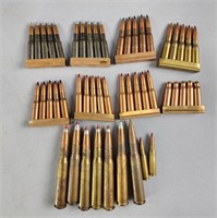Assorted Ammo On Stripper Clips
