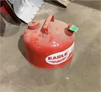 Metal gas can