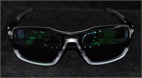 Oakley Triggerman Black/Jade Iridium Sunglasses