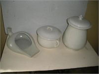 Ceramic Chamber Pots and Bed Pan