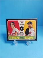 OF) Sportscard Jim Palmer/Justin Verlander then