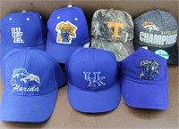 UK, UT, Bronco, & Florida Sports Hats