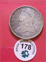 1839 Bust Half Dollar VF