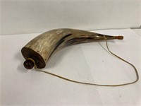 Black Powder horn. 18” long