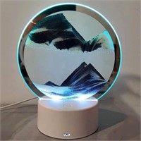3D Moving Sand Art Picture Lamp *Damaged