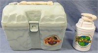 VINTAGE THERMOS FLINTSTONES ROCK BOULDER LUNCH BOX