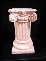 Column pedestal for plants or statues, 11 x 20