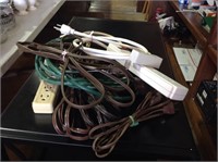 Small extension cords & power strips