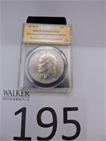 1976D Authenticated Bicentennial Eisenhower Dollar