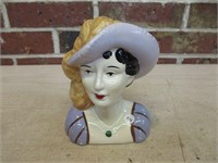 Lady Head Figurine